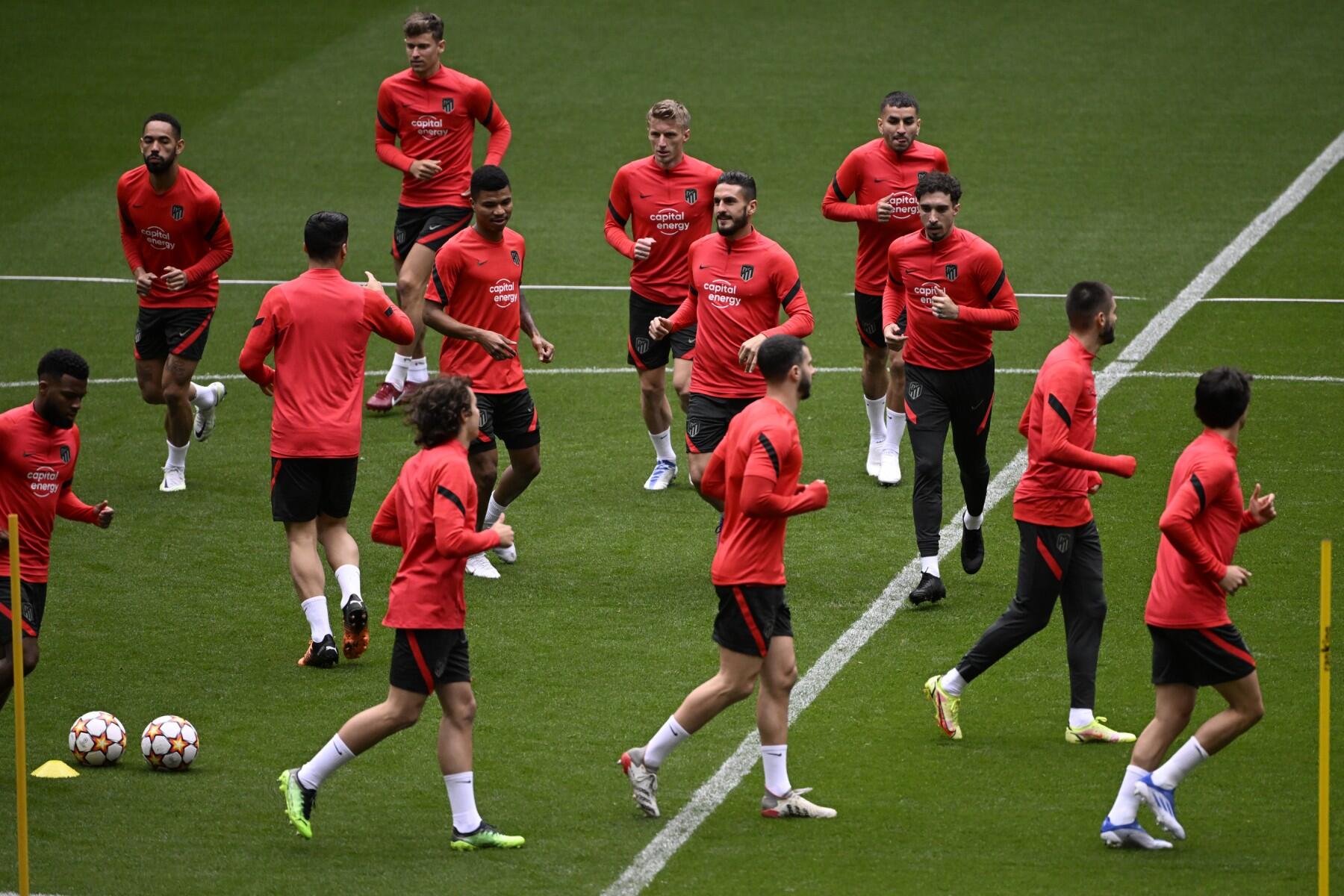 تشكيلة أتلتيكو مدريد المتوقعة أمام مان